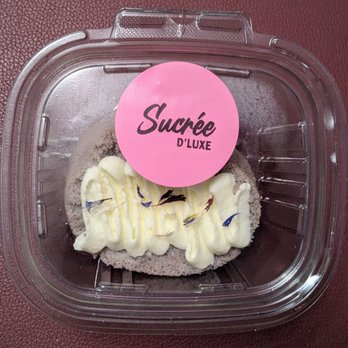 Sucrée Dluxe - Ube coconut cake roll - Desserts Near Me - Richmond Hill, Ontario Sucrée Dluxe - Ube coconut cake roll - Desserts Near Me - Richmond Hill, Ontario