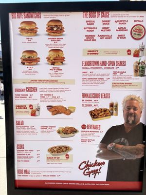 Menu photo 5 Chicken Guy! Lake Buena Vista, FL