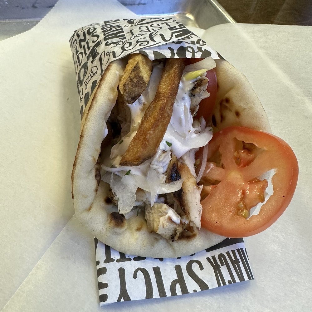 Over The Top Pita - Chicken souvlaki - Mediterranean Near Me - Clermont, Florida
