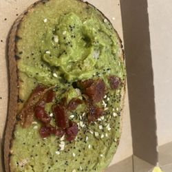 Dunkin' - Absolutely disgusting, avocado toast looks like it was touched. Never coming back to this location.