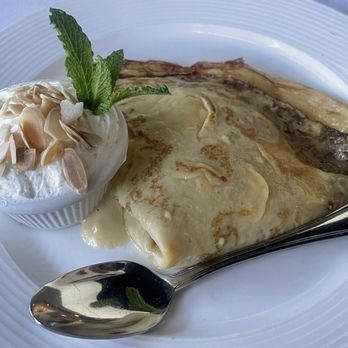 Cafe Benedicte - Crepe brûlée. - Mediterranean Near Me - Houston, Texas Cafe Benedicte - Crepe brûlée. - Mediterranean Near Me - Houston, Texas