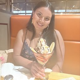 Best bday banana split with strawberry sundae Best bday banana split with strawberry sundae
