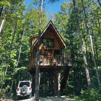 Alpine Garden Glamping - Treehouse - Hotels Near Me - Bartlett, New Hampshire Alpine Garden Glamping - Treehouse - Hotels Near Me - Bartlett, New Hampshire