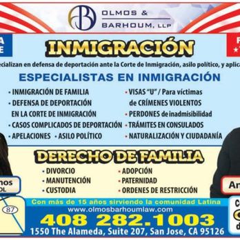 Olmos & Barhoum APC - Olmos & Barhoum, LLP. Immigration Services - Immigration Law Near Me - San Jose, California Olmos & Barhoum APC - Olmos & Barhoum, LLP. Immigration Services - Immigration Law Near Me - San Jose, California