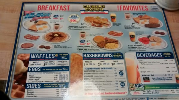 Menu photo 4 Waffle House Rockwall, TX