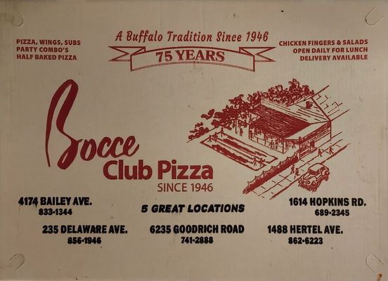 Bocce Club Pizza by null