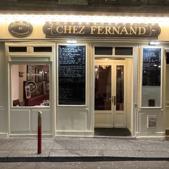 Chez Fernand - Outside - French Near Me - Paris, 75 Chez Fernand - Outside - French Near Me - Paris, 75