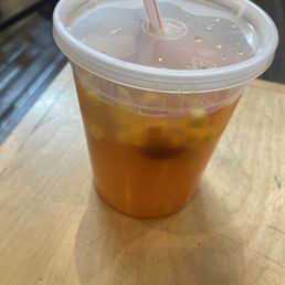 Mango peach tea