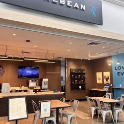 FUTUREBEAN - New coffee cafe inside Walmart - entrance area