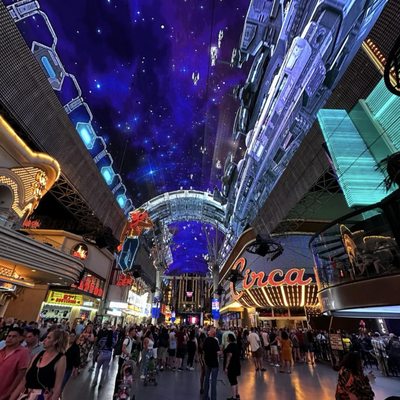 Fremont Street Experience by null