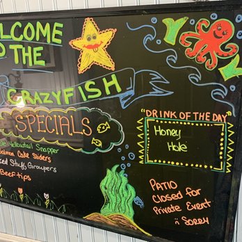 Crazy Fish Seafood Shack - Check out the daily specials! - Seafood Near Me - Lake Wales, Florida Crazy Fish Seafood Shack - Check out the daily specials! - Seafood Near Me - Lake Wales, Florida