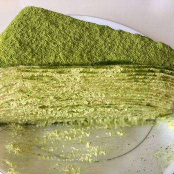 Lady M Cake Boutique - Green tea Mille crepe - Desserts Near Me - Arlington Heights, Illinois