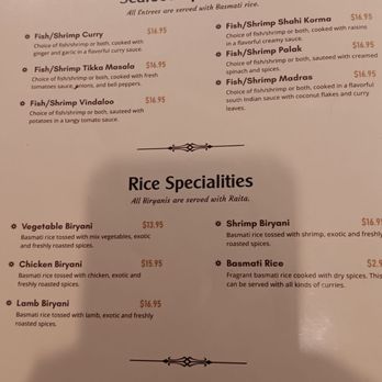 The Little India Restaurant - Menu - Indian Near Me - Indianapolis, Indiana
