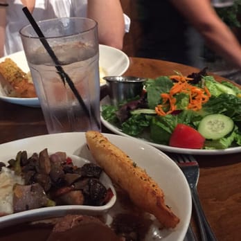 Black Walnut Café - The amazing Pot Roast. (Excuse my bad photography) - Cafes Near Me - Katy, Texas