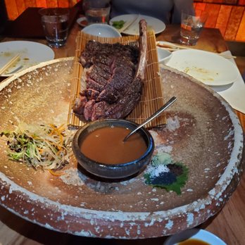 Zuma - Tomahawk with truffle soy. My favorite of the foods - Japanese Near Me - Las Vegas, Nevada Zuma - Tomahawk with truffle soy. My favorite of the foods - Japanese Near Me - Las Vegas, Nevada