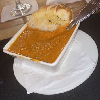 Tamara's Downtown - Heirloom tomatoe soup - New American Near Me - Fairhope, Alabama