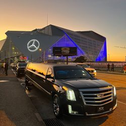 Atl One Limo - Concert night or game day at Mercedes-Benz Stadium Cadillac stretch Limo