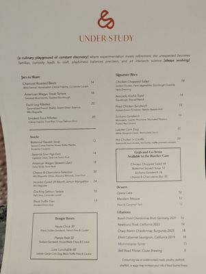 Menu photo 7 Under-Study Saint Helena, CA Menu photo 7 Under-Study Saint Helena, CA