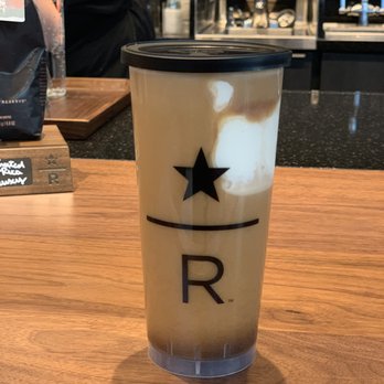 Starbucks Reserve - Nitro Cold Brew float - Coffee & Tea Near Me - Vancouver, British Columbia