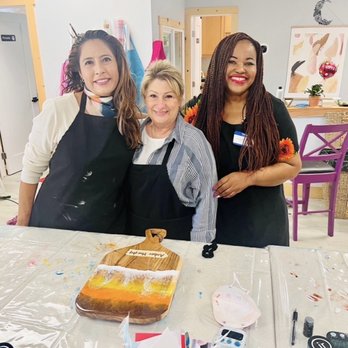 Art Magic Creative Studio - Epoxy resin art students - Art Classes Near Me - Oceanside, California