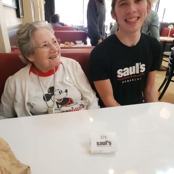 Saul's Restaurant & Delicatessen - ANGUS---Mr best waiter at SAULS/ALBANY CA. and grannie- coming down with dementia. : ( - Delis Near Me - Berkeley, California Saul's Restaurant & Delicatessen - ANGUS---Mr best waiter at SAULS/ALBANY CA. and grannie- coming down with dementia. : ( - Delis Near Me - Berkeley, California