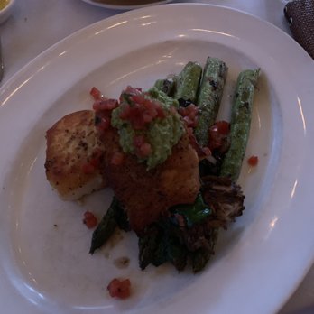 Casbah - Halibut and asparagus!  Excellent - Greek Near Me - Pittsburgh, Pennsylvania