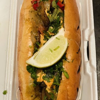 Dirt Dog Downey - Veggie Dog on a traditional brioche bun!! - Hot Dogs Near Me - Downey, California