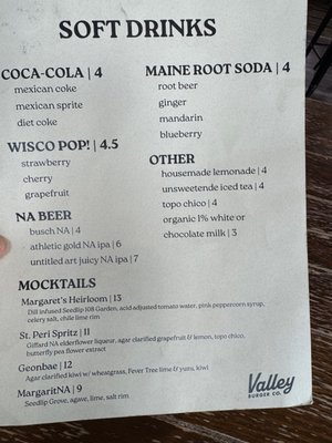 Menu photo 2 Valley Burger Eau Claire, WI Menu photo 2 Valley Burger Eau Claire, WI