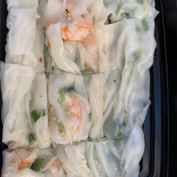 Joe's Steam Rice Roll - Shrimp Steam Rice Roll - Dim Sum Near Me - Flushing, New York