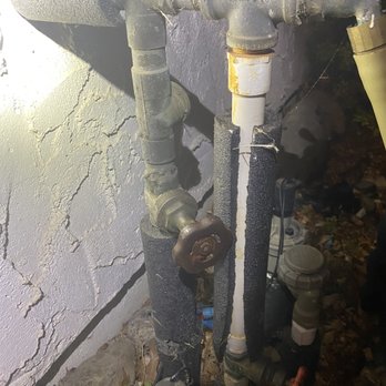 DS Plumbing - Before - ugly and broken gate valve - Plumbing Near Me - Orangevale, California