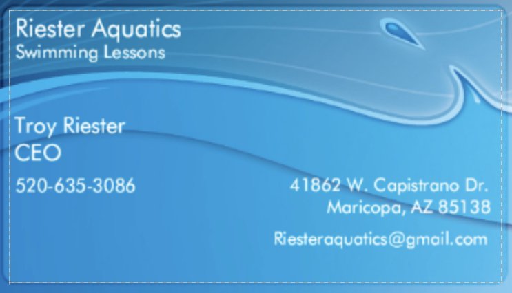 Riester Aquatics Logo