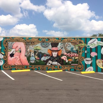 China Finders - Amazing mural! "Have I gone mad? I'm afraid so, but let me tell you something, the best people usually are." Lewis Carroll - Antiques Near Me - Petersburg, Florida China Finders - Amazing mural! "Have I gone mad? I'm afraid so, but let me tell you something, the best people usually are." Lewis Carroll - Antiques Near Me - Petersburg, Florida