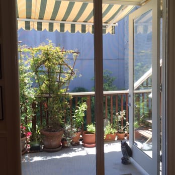 ClearView Retractable Screens - With screen in use - Shades & Blinds Near Me - Gilroy, California
