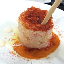 Hermanos Grimaldi - Ensaladilla de pulpo a la gallega con mahonesa de tomate