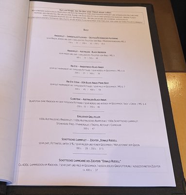 Menu photo 1 Kathi's Steakhaus Freising, BY Menu photo 1 Kathi's Steakhaus Freising, BY
