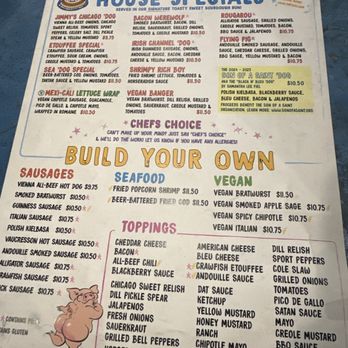 Dat Dog - Menu - Hot Dogs Near Me - New Orleans, Louisiana