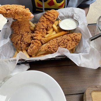 Hennessey's La Jolla - B-Chicken Tenders. Quite a bit of food. - New American Near Me - La Jolla, California Hennessey's La Jolla - B-Chicken Tenders. Quite a bit of food. - New American Near Me - La Jolla, California