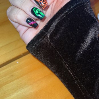 Lima Beauty Lounge - Some Halloween nails Venerice did. Seriously loved this set and revived so many compliments! - Nail Technicians Near Me - Stockton, California