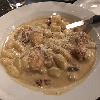 Al Dente Restaurant - Chicken Gnocchi Carbonara  Carbonara Pasta Gnocchi Al Dente - Italian Near Me - Boston, Massachusetts