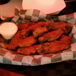 Luxury Box Sports Bar and Grill - Honey Cajun wings