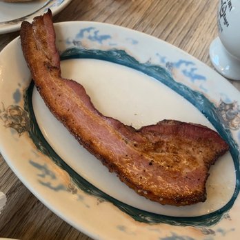 Peter Luger - Luger's Sizzling Bacon, Extra Thick by the Slice - Steakhouses Near Me - Brooklyn, New York Peter Luger - Luger's Sizzling Bacon, Extra Thick by the Slice - Steakhouses Near Me - Brooklyn, New York