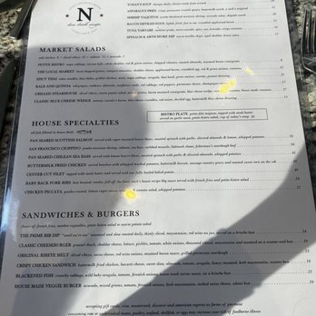 Nick's On 2nd - Menu front page - New American Near Me - Long Beach, California Nick's On 2nd - Menu front page - New American Near Me - Long Beach, California