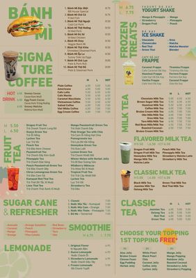 Menu photo 3 Bb Tee House Philadelphia, PA