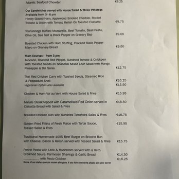 Poet's Corner - Room service menu - Bars Near Me - Ennis, CE