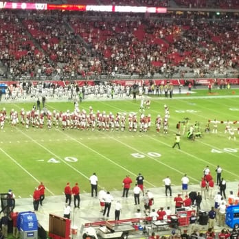 State Farm Stadium - Huge squad for the first preseason game. Go cardinals Go - Stadiums & Arenas Near Me - Glendale, Arizona State Farm Stadium - Huge squad for the first preseason game. Go cardinals Go - Stadiums & Arenas Near Me - Glendale, Arizona