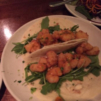 Graze - Buffalo shrimp tacos. - New American Near Me - Mount Pleasant, South Carolina
