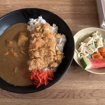 Daichan - Chicken Katsu Curry Plate (not a hearty portion of chicken) - Japanese Near Me - Studio City, California