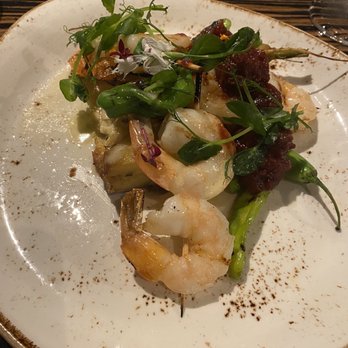Roy's Kaanapali - Seared Garlic Butter Shrimp with Three Cheese Potato Gratin - Hawaiian Near Me - Lahaina, Hawaii Roy's Kaanapali - Seared Garlic Butter Shrimp with Three Cheese Potato Gratin - Hawaiian Near Me - Lahaina, Hawaii