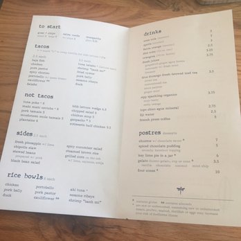 Bartaco - Orlando - Menu - Tacos Near Me - Orlando, Florida Bartaco - Orlando - Menu - Tacos Near Me - Orlando, Florida