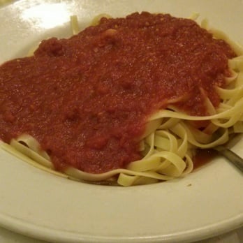 Georgine's - Fettuccine with marinara - New American Near Me - Bristol, Pennsylvania